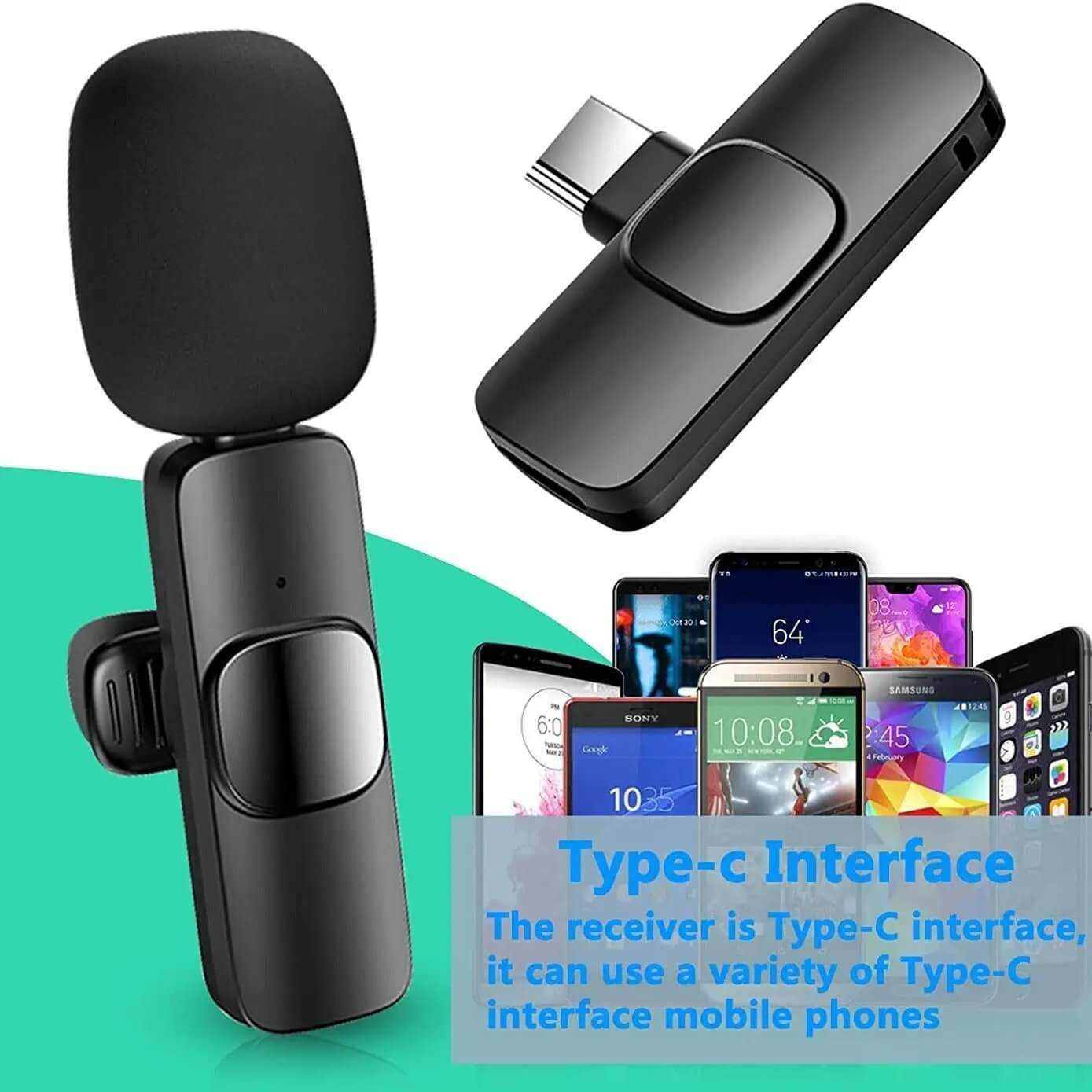 Wireless Lavalier Mic for iPhone & iPad