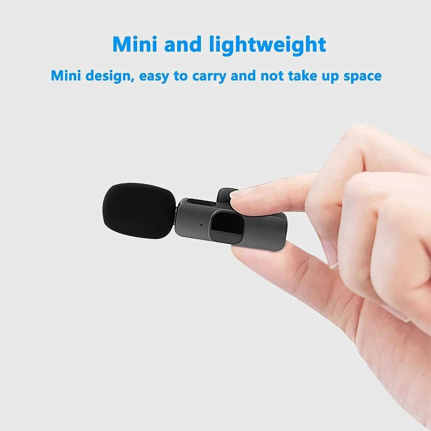 Wireless Lavalier Mic for iPhone & iPad